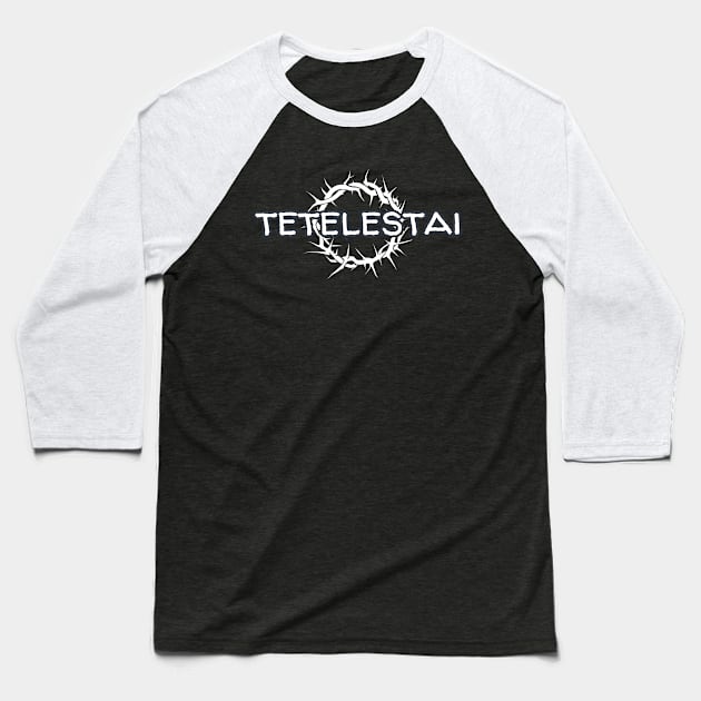 TETELESTAI (it is finished) John 19:30 Baseball T-Shirt by Jedidiah Sousa